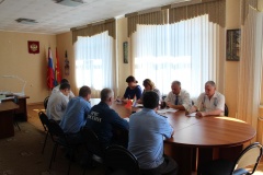заседание комиссии по обеспечению безопасности дорожного движения Шумячского района - фото - 1