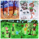 областной заочный конкурс детского рисунка «Эколята – друзья и защитники Природы!» - фото - 3