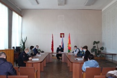 заседание комиссии по обеспечению безопасности дорожного движения Шумячского района - фото - 1
