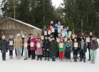 соревнования школьников по лыжным гонкам - фото - 5