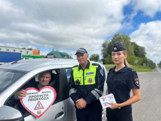 «сохрани жизнь – пропусти пешехода» сотрудники Госавтоинспекции Смоленской области провели профилактическую акцию для водителей - фото - 9