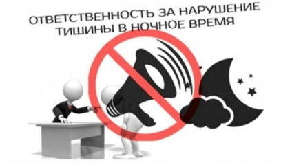 напоминаем об ответственности за нарушение тишины и спокойствия граждан в ночное время - фото - 1