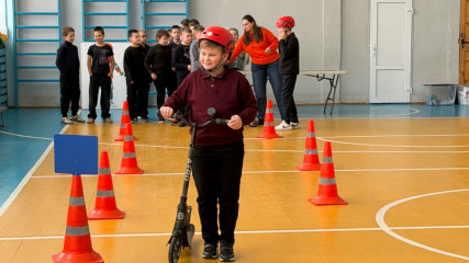 в Рославле сотрудники Госавтоинспекции продолжают усиленную работу с детьми по предотвращению детского дорожно-транспортного травматизма - фото - 4