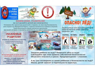 правила поведения на водных объектах в период весеннего таяния льда - фото - 2