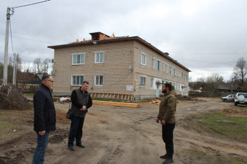 проведена инспекция выполнения работ по капитальному ремонту многоквартирных домов - фото - 4