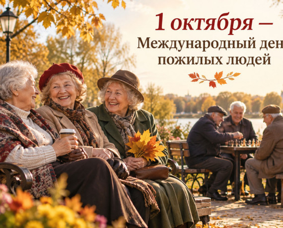 поздравляем с Международным днём пожилых людей - фото - 1